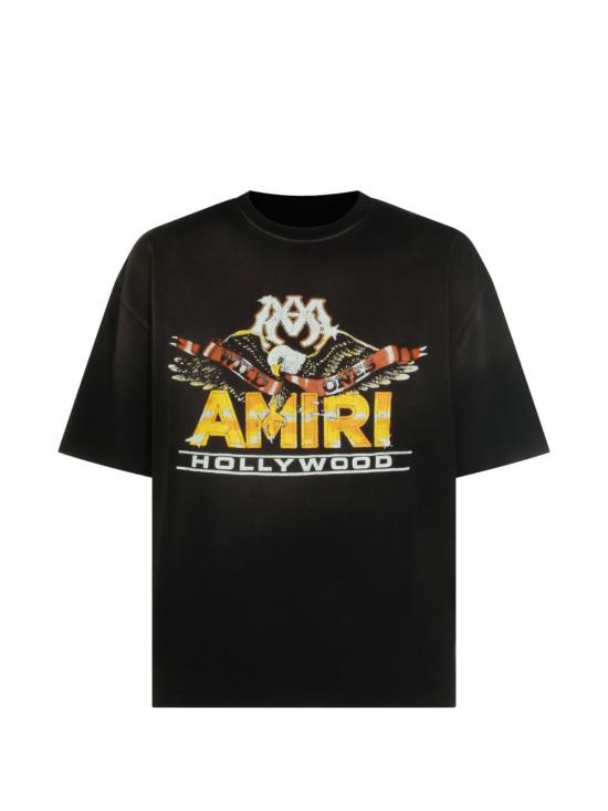 26FW 아미리 반팔 티셔츠 AMTOJR1200 001 BLACK