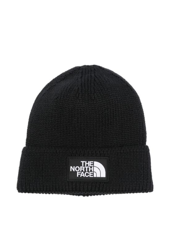 26FW 노스페이스 TNF 로고 박스 커프드 비니 NF0A8CHE JK31 BLACK