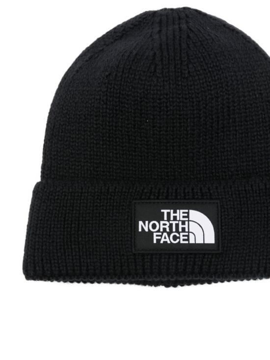 26FW 노스페이스 TNF 로고 박스 커프드 비니 NF0A8CHE JK31 BLACK - NORTH FACE