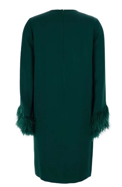 26FW 안토넬리 피렌체 미디 원피스 R6493 355C371 DARK GREEN - ANTONELLI FIRENZE