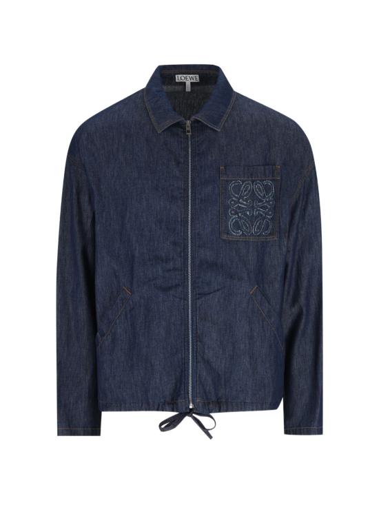 26FW 로에베 코트 H526Y50X34 8798 DENIM BLUE