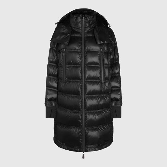 26FW 몽클레어 그레노블 로셀레르 후드 롱 다운 자켓 L20981C00004 5981E999 BLACK