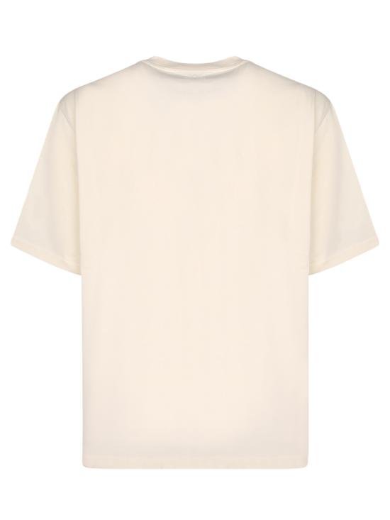 27FW 아미 화이트 코튼 드 하트 엠보스 티셔츠 UTS357 726 185 White - AMI
