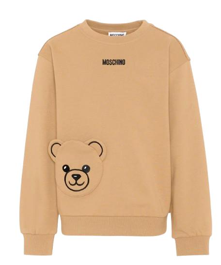 26FW 모스키노 긴팔 티셔츠 HMF095 LCA93 20351 BEIGE
