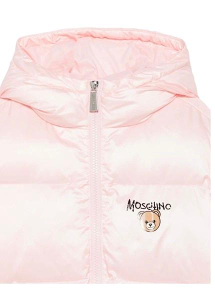 26FW [키즈] 모스키노 패딩 HUS05P L3AC3 50209 PINK - MOSCHINO