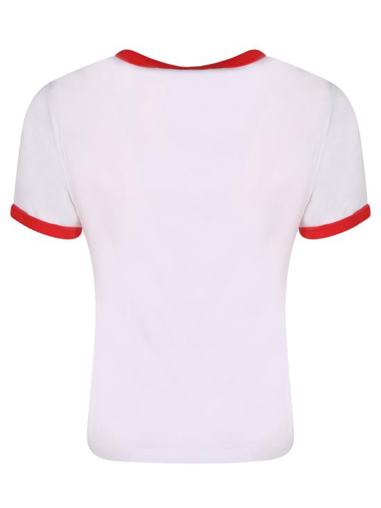 26SS 카사블랑카 탑 WSP26JTS04 02 White - CASABLANCA