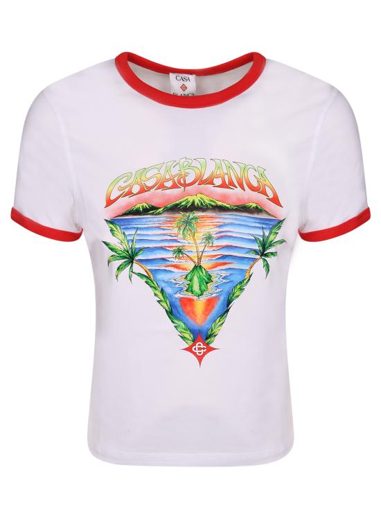 26SS 카사블랑카 탑 WSP26JTS04 02 White
