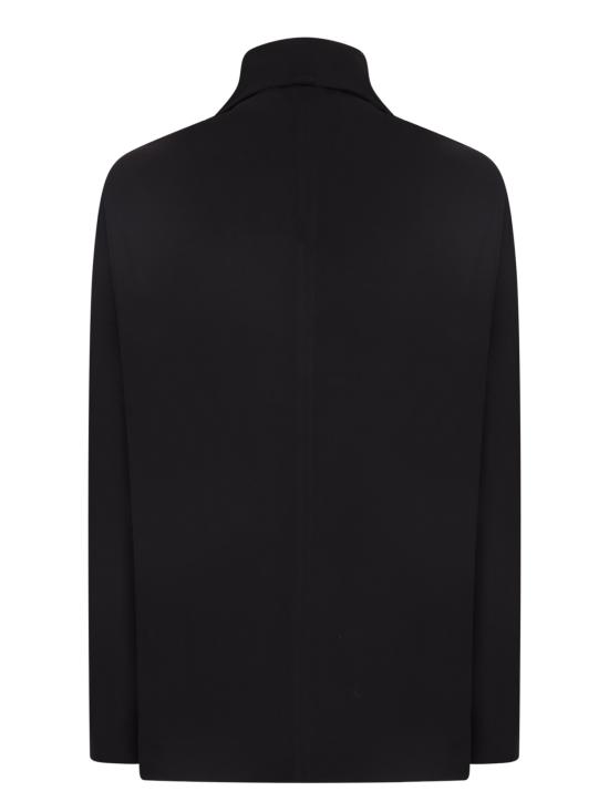 27FW 토템 탑 264WRT0738 FB0816 001 Black - TOTEME