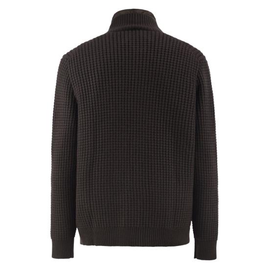 26FW 페이 니트웨어 NMMC2532010YPZ DARK BROWN - FAY