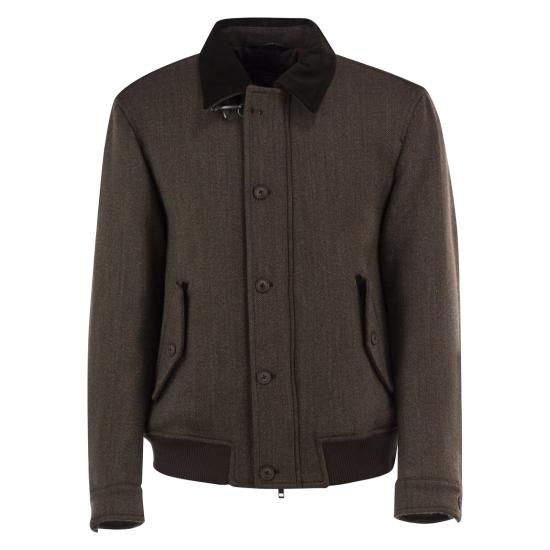 26FW 페이 자켓 NAM11530060ZIN DARK BROWN