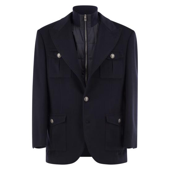 26FW 브루넬로 쿠치넬리 자켓 MV4676018 NAVY