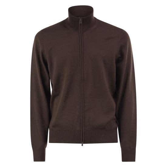 26FW 보스 니트웨어 50571915 DARK BROWN