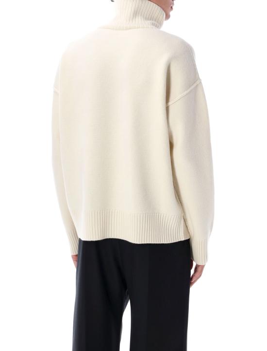 26FW 아미 ADC 터틀넥 스웨터 UKS839018 154 BEIGE - AMI