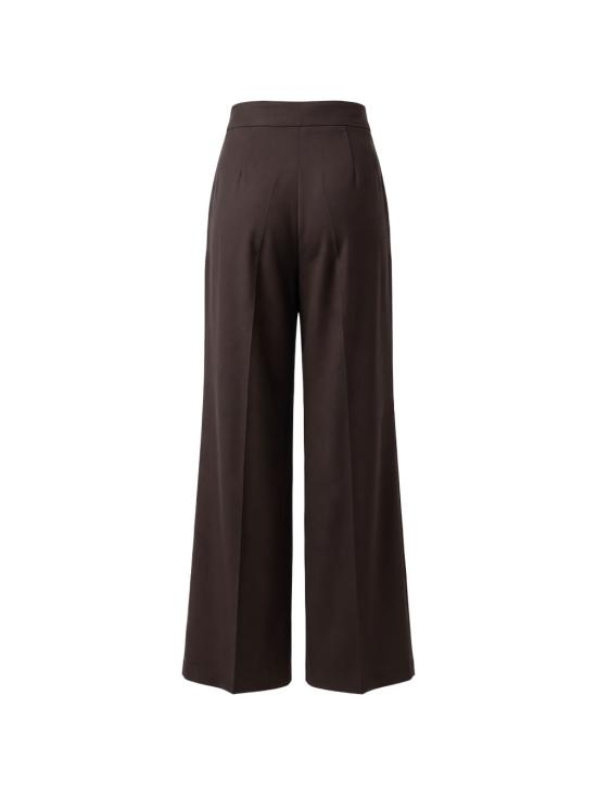 26FW 막스마라 스트레이트 팬츠 2621136022 MXMFILATO044 MARRONE SCURO - MAX MARA