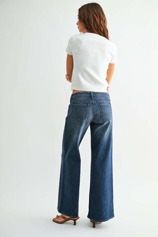  저스트 블랙 데님 데님 팬츠 BP542J BLUE - JUST BLACK DENIM