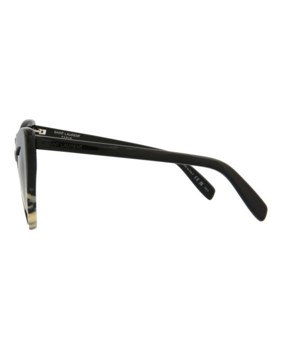  생로랑 루루 하트 모양 아세테이트 선글라스 SL181LOULO 30001643 012 Black - SAINT LAURENT