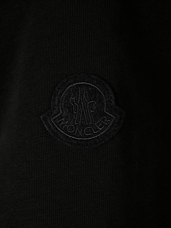 26FW 몽클레어 반팔 티셔츠 918C00071 89AUG999 BLACK - MONCLER