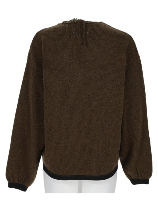 26FW MM6 메종마르지엘라 니트웨어 S52HL0062 M13283727S Brown - MM6 MAISON MARGIELA