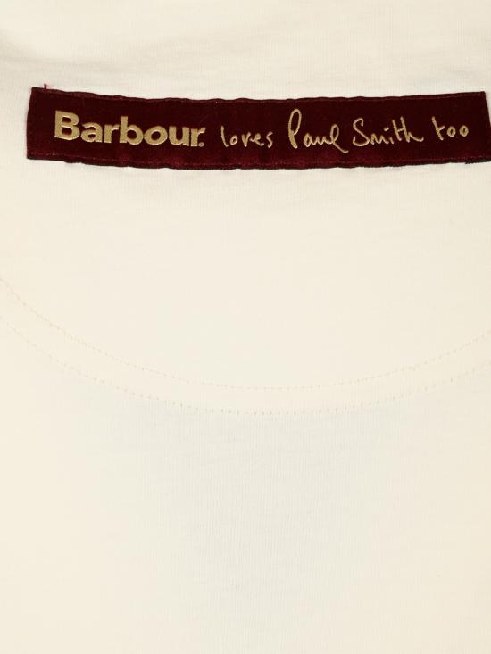 26FW 바버 반팔 티셔츠 MTS1697WH32 WHISPER WHITE - BARBOUR