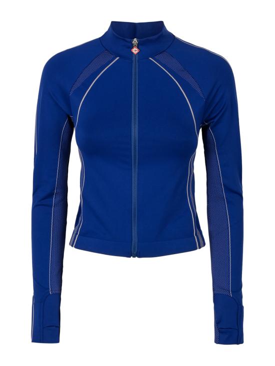 26FW 카사블랑카 자켓 WAW26ACT06601 BLUE - CASABLANCA