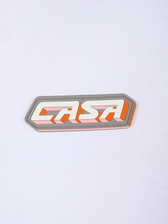 26FW 카사블랑카 반팔 티셔츠 MAW26JTS07804 BRIGHT WHITE CASA RACING - CASABLANCA