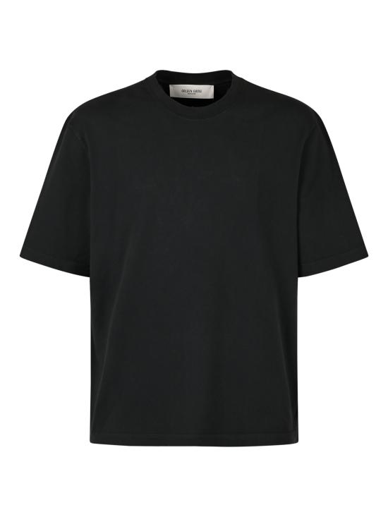 26FW 골든구스 반팔 티셔츠 GUP01873 P00157690456 WASHED BLACK