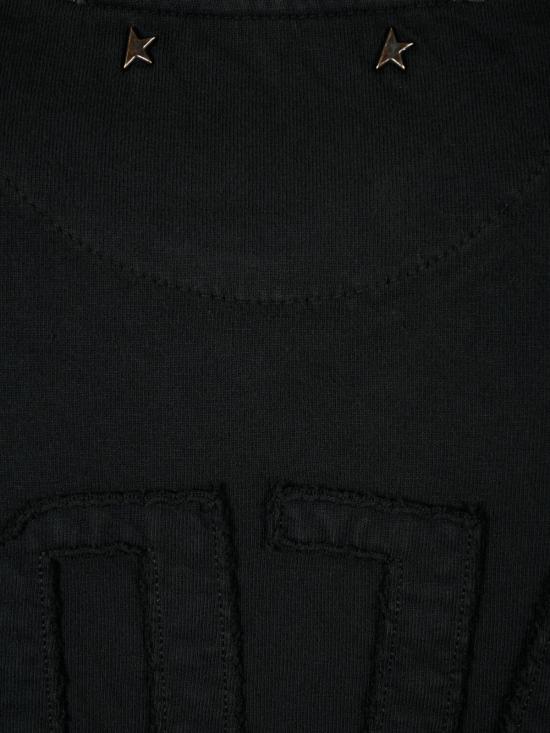 26FW 골든구스 반팔 티셔츠 GUP01873 P00157690456 WASHED BLACK - GOLDEN GOOSE
