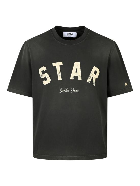 26FW 골든구스 반팔 티셔츠 GUP01873 P00241960666 CHARCOAL