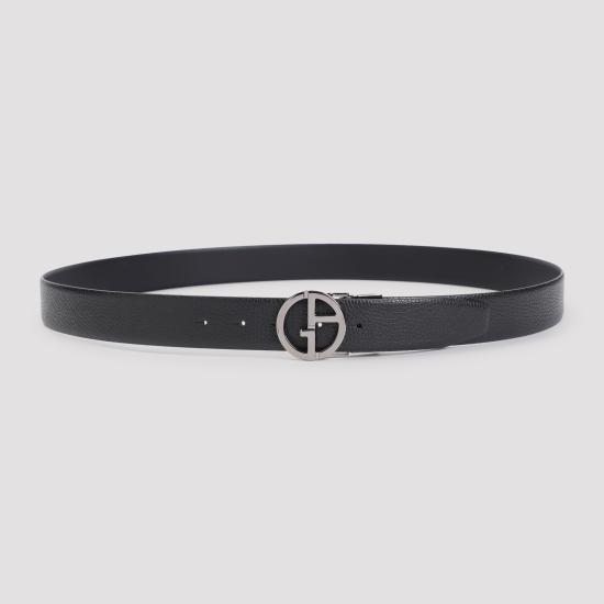26FW 조르지오 아르마니 벨트 Y2S453 YSR3X 81386 NERO - GIORGIO ARMANI