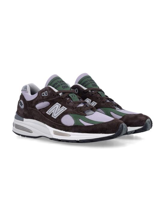 26SS 뉴발란스 991 스니커즈 U991BP2 GREEN BROWN GREEN PURPLE - NEW BALANCE