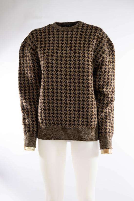 26FW 피비 파일로 스웨터 EK136KW0100 860BB BROWN BEIGE