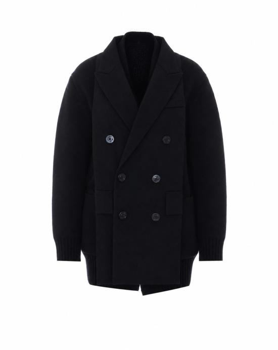 26FW 사카이 가디건 26 08762 001 BLACK