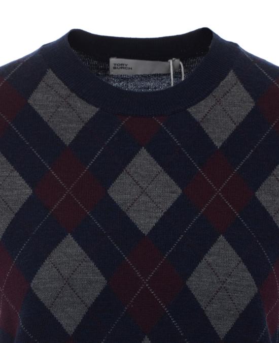 26FW 토리버치 스웨터 187877 428 BLUE - TORY BURCH