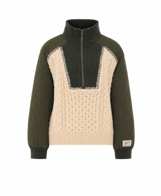 26FW 씨뉴욕 스웨터 067 ARMY GREEN