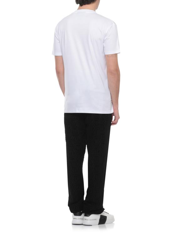 26FW 필립 플레인 반팔 티셔츠 AAECMTK8740 PJY002N01 WHITE - PHILIPP PLEIN