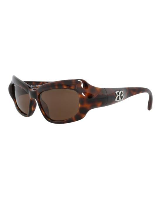  발렌시아가 선글라스 BB0354S 30015648 002 20355 NS Brown - BALENCIAGA
