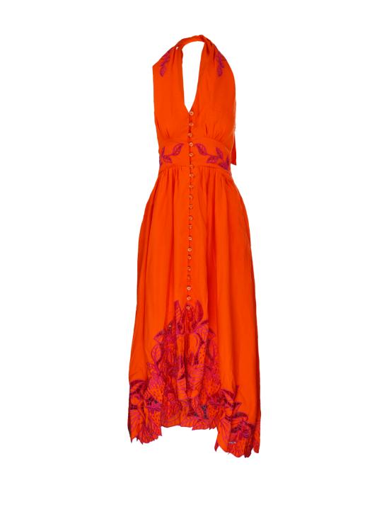 26SS 팜 리오 롱 원피스 349106 L0026 ORANGE