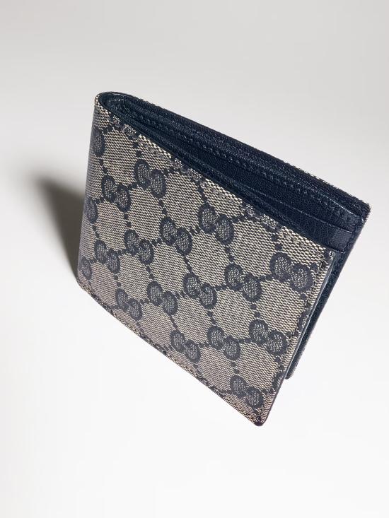 26FW 구찌 에센스 클래식 바이폴드 지갑 876390FAF8A 8742 BLU - GUCCI