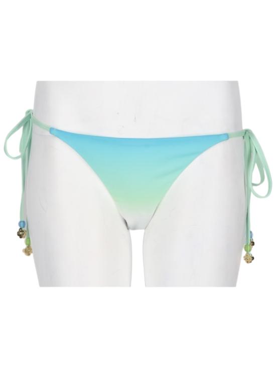26FW 카사블랑카 비치웨어 W PF26 SWM 054 01BLUE GREENGRADIENT