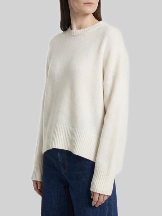 26FW 루루 드 세종 스웨터 ANTON WHITE - LOULOU DE SAISON