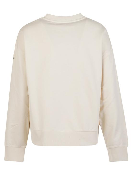 26SS 몽클레어 로고 모티프 맨투맨 로고 모티프 맨투맨 L1 093 8G000 20 89B2V Neutrals - MONCLER