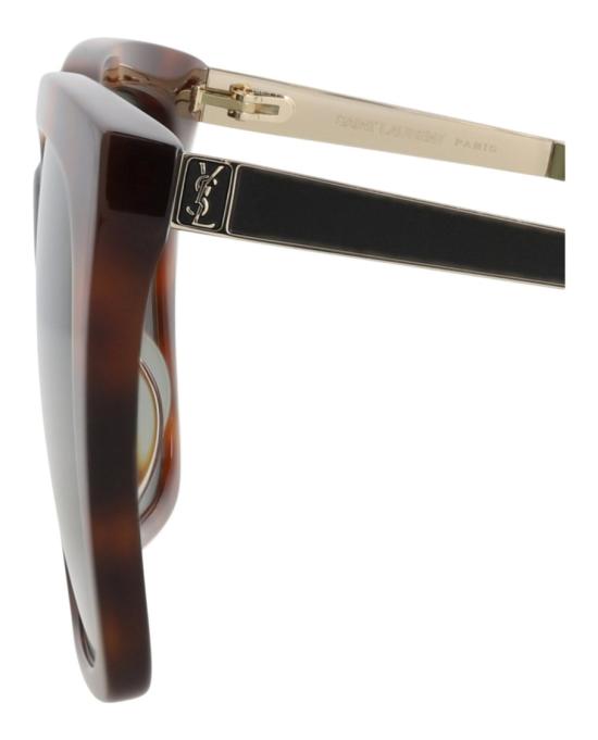  생로랑 모노그램 스퀘어 선글라스 SLM100 30013271 003 20352 NS Brown - SAINT LAURENT