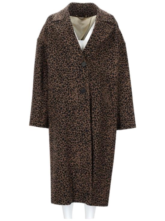 26FW 골든구스 COCOON 코쿤 싱글 브레스트 울 코트 GWP00566 P00065081399 Brown