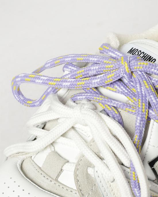 26FW 모스키노 스니커즈 MA15304G1P262MPMFE BIANCO MULTI - MOSCHINO