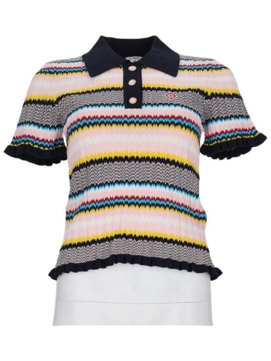 26FW 카사블랑카 탑 W PF26 KW 1397 01MULTI Multicolor