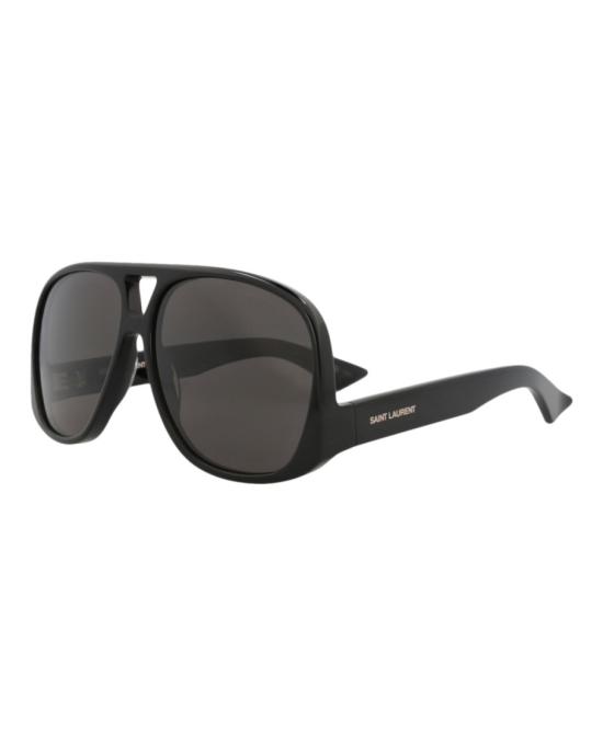  생로랑 아세테이트 솔래스 파일럿 선글라스 SL652SOLAC 30014961 001 00011 NS Black - SAINT LAURENT
