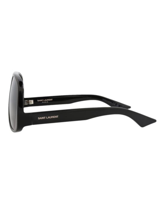  생로랑 아세테이트 솔래스 파일럿 선글라스 SL652SOLAC 30014961 001 00011 NS Black - SAINT LAURENT