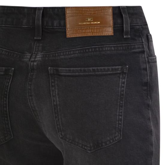 26FW 엘리자베타프랜치 데님 팬츠 PJ11I66E2 BLACK - ELISABETTA FRANCHI