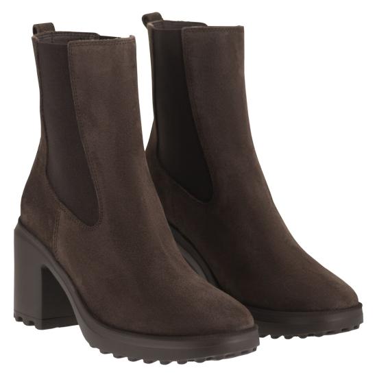 26FW 호간 부츠 HXW7240GF60HG0 DARK BROWN - HOGAN