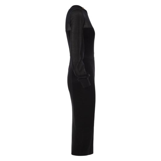 26FW 엘리자베타프랜치 미디 원피스 AM53B67E2 BLACK - ELISABETTA FRANCHI
